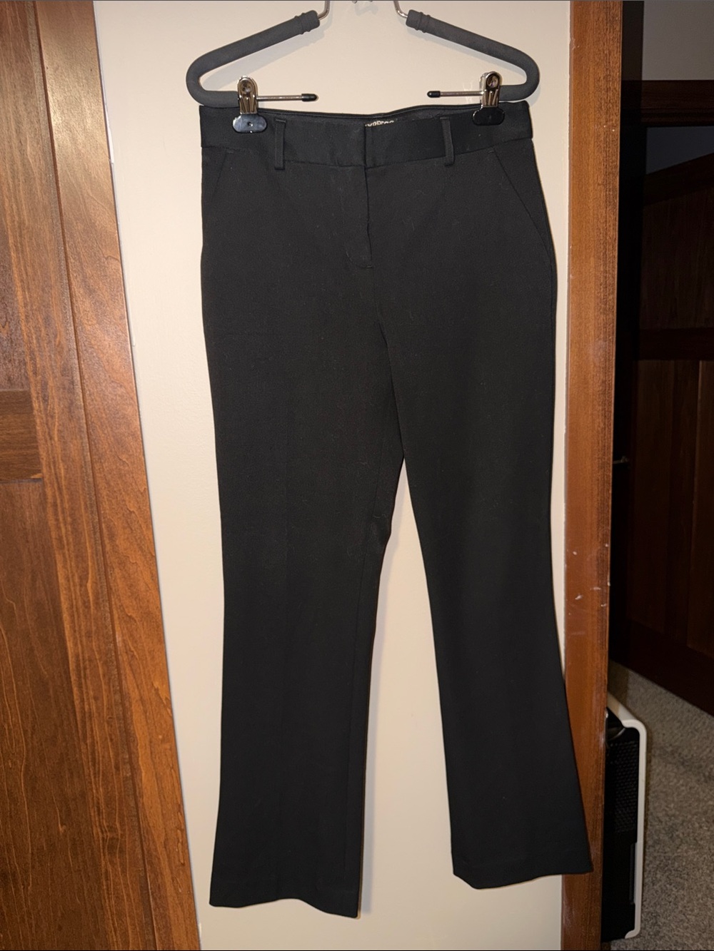 Express Black Boot Cut Dress Pants